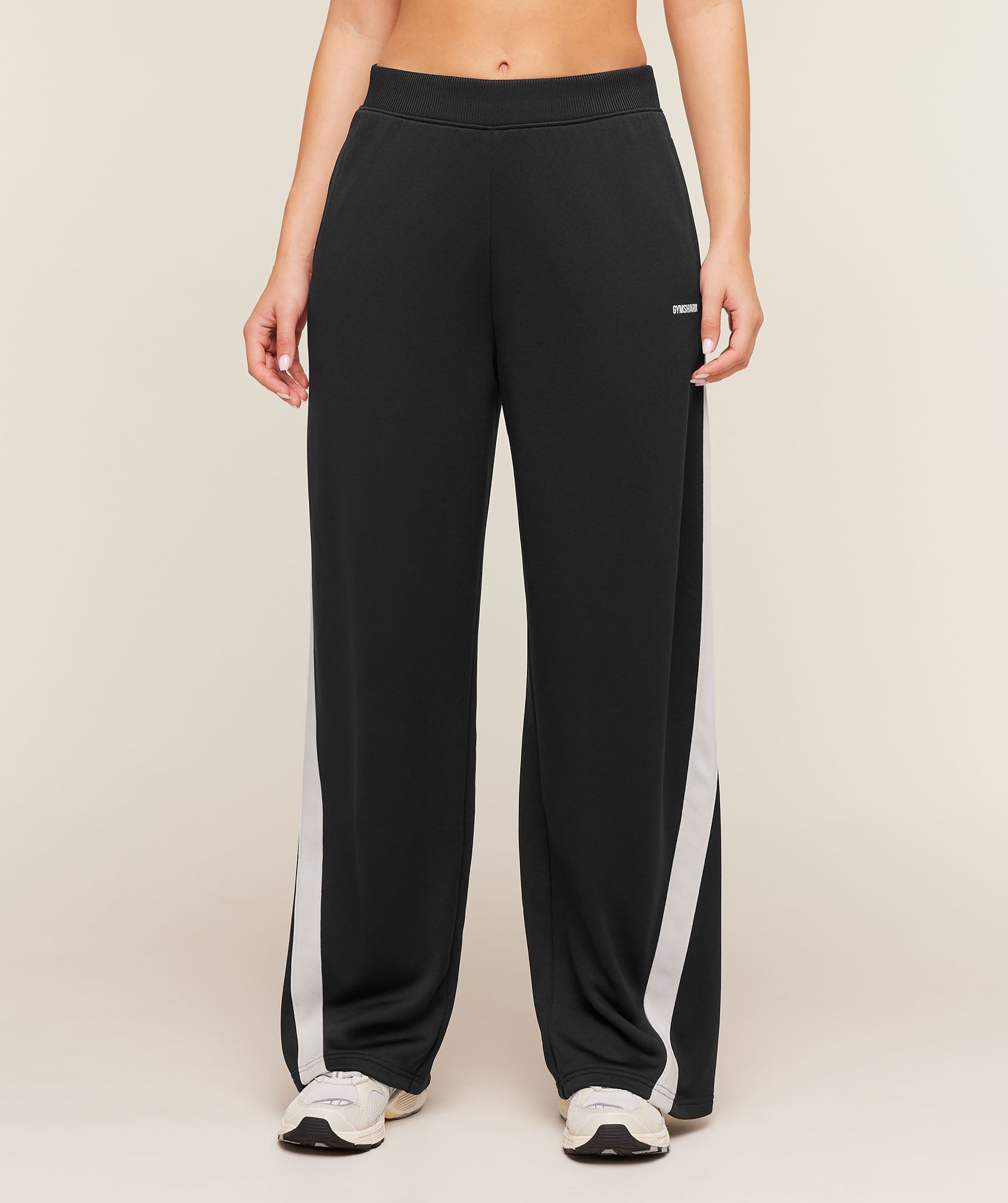 Lightweight Tricot Wide Leg Pants