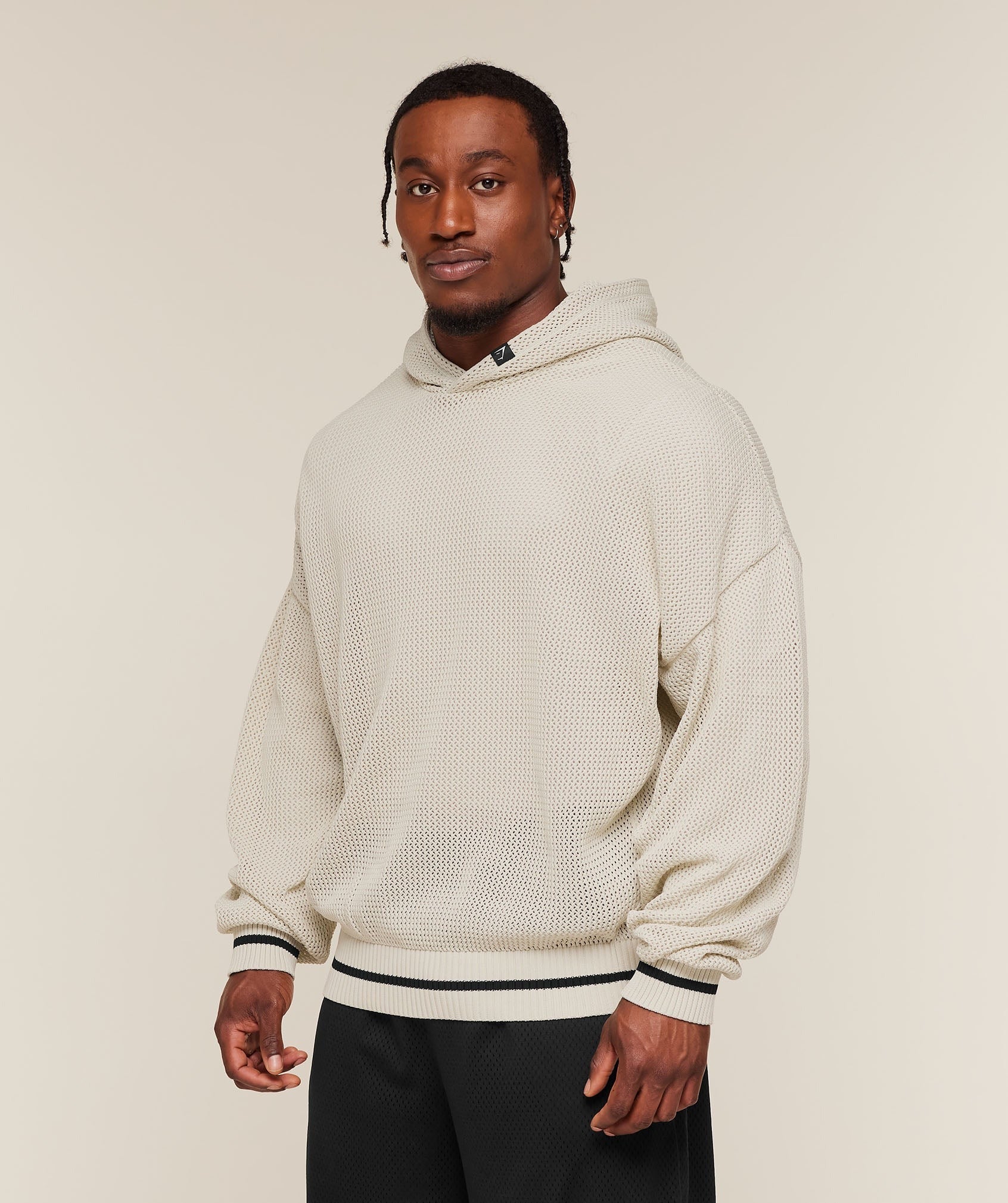Collective Crochet Style Hoodie