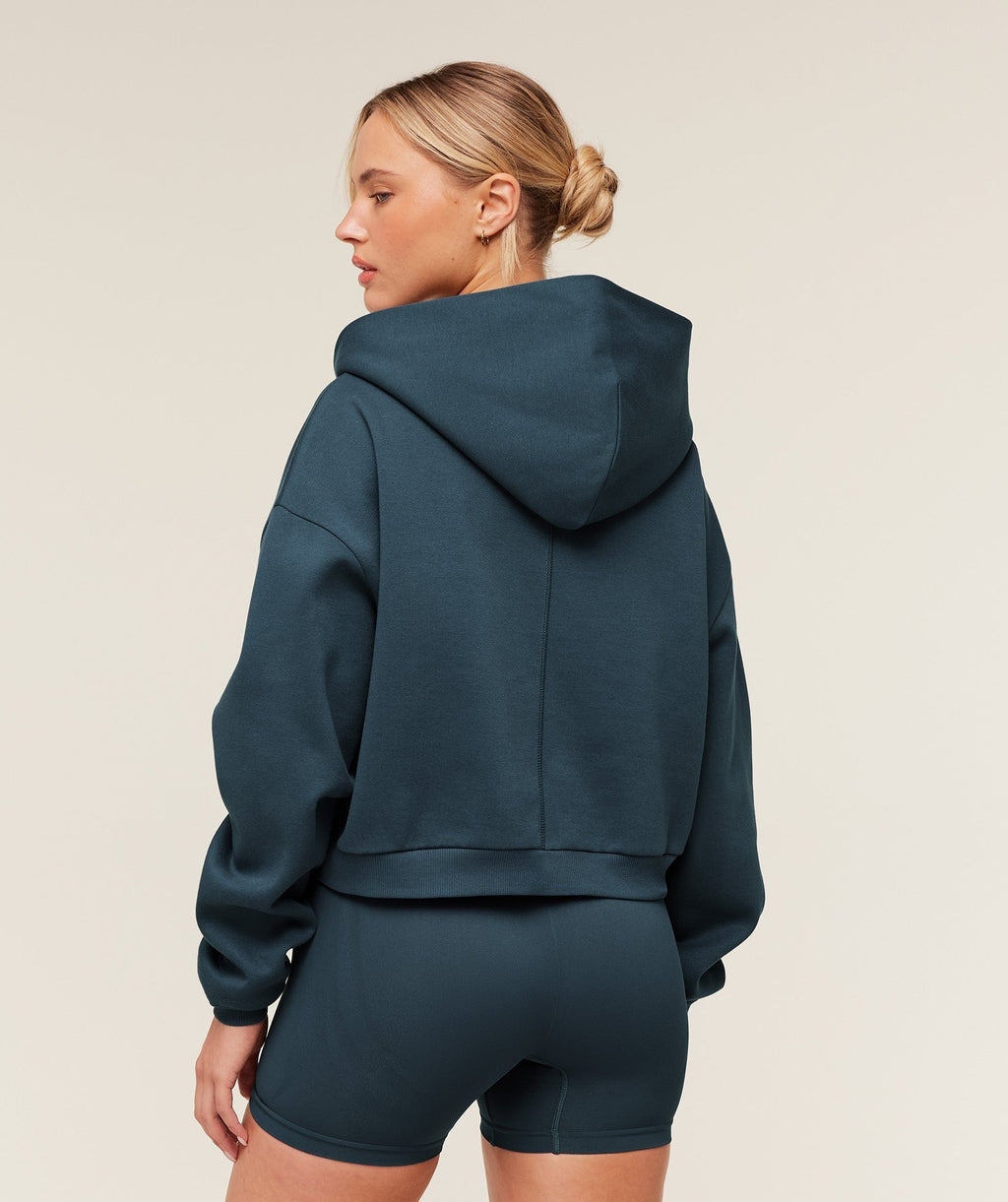 Cosy Luxe Zip Through Hoodie