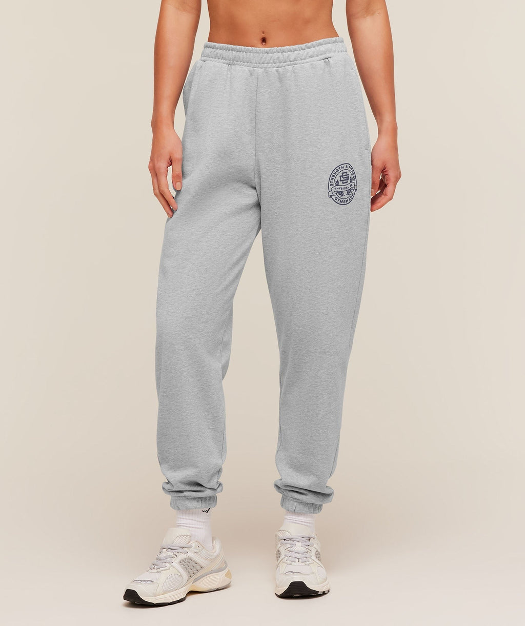Strength and Fitness Crest Graphic Joggers