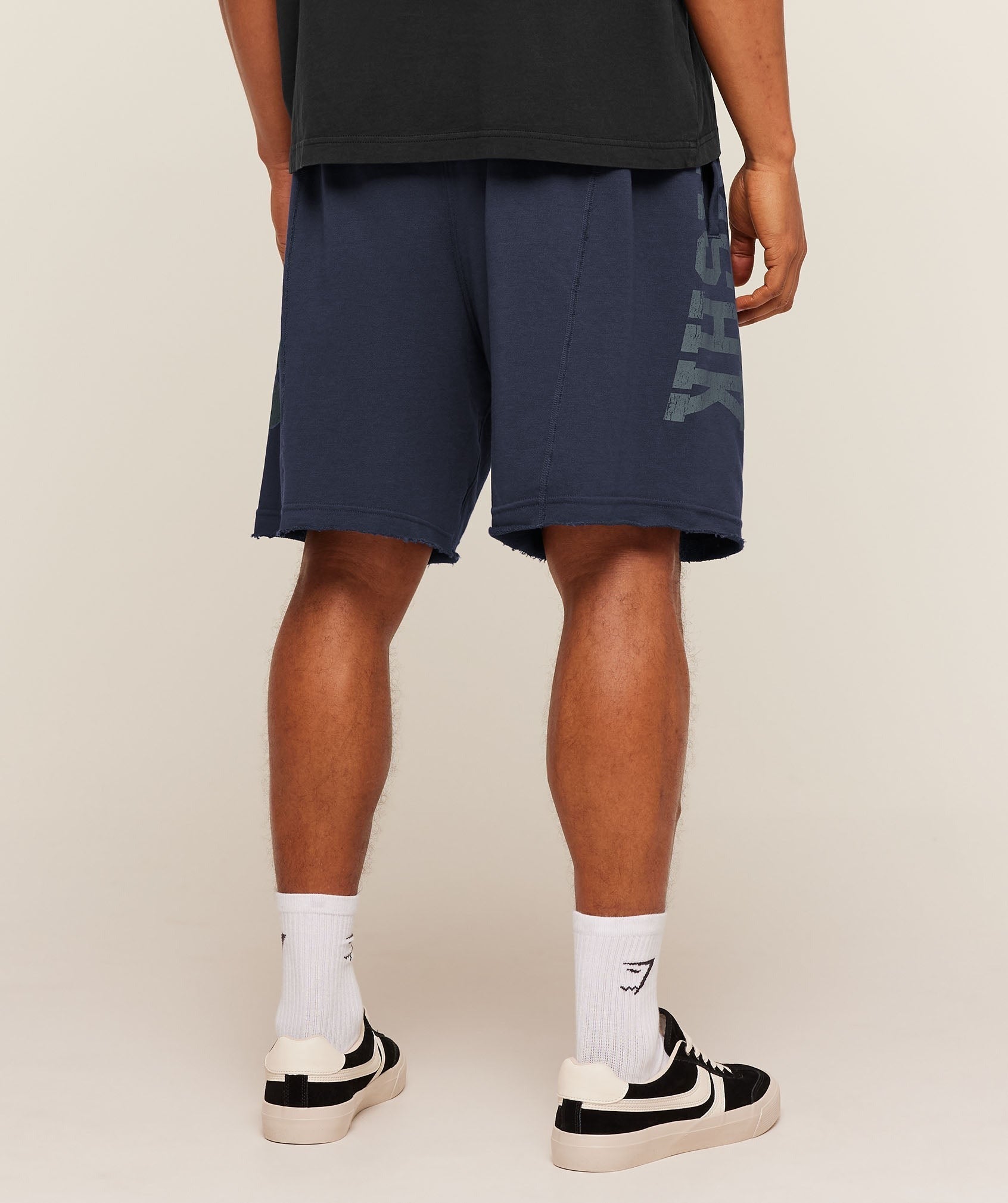 Accent Graphic Sweat Shorts