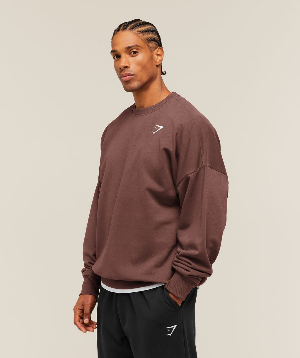 Oversized Crest Crew