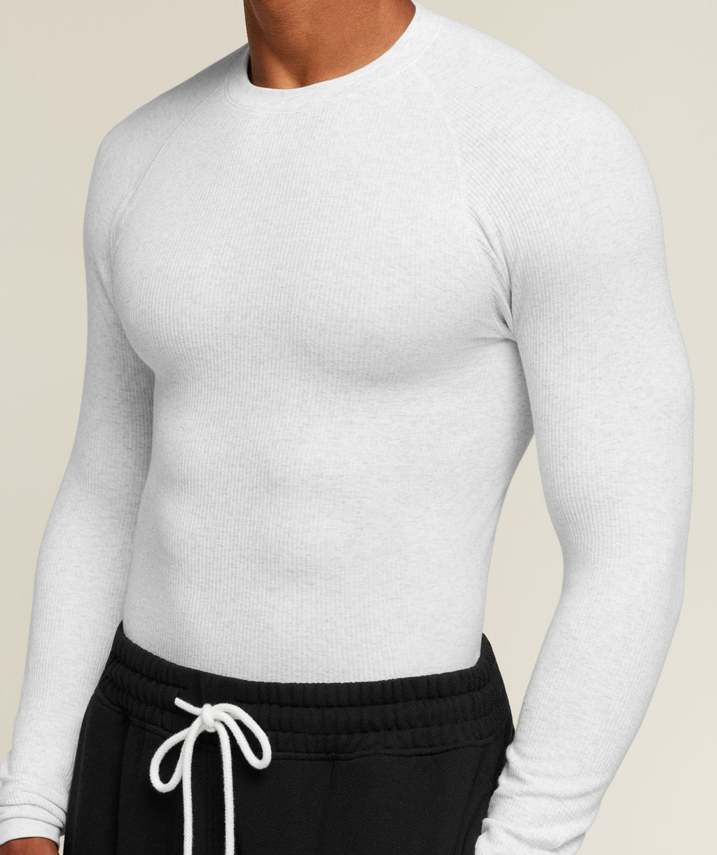 Cotton Seamless Long Sleeve T-Shirt