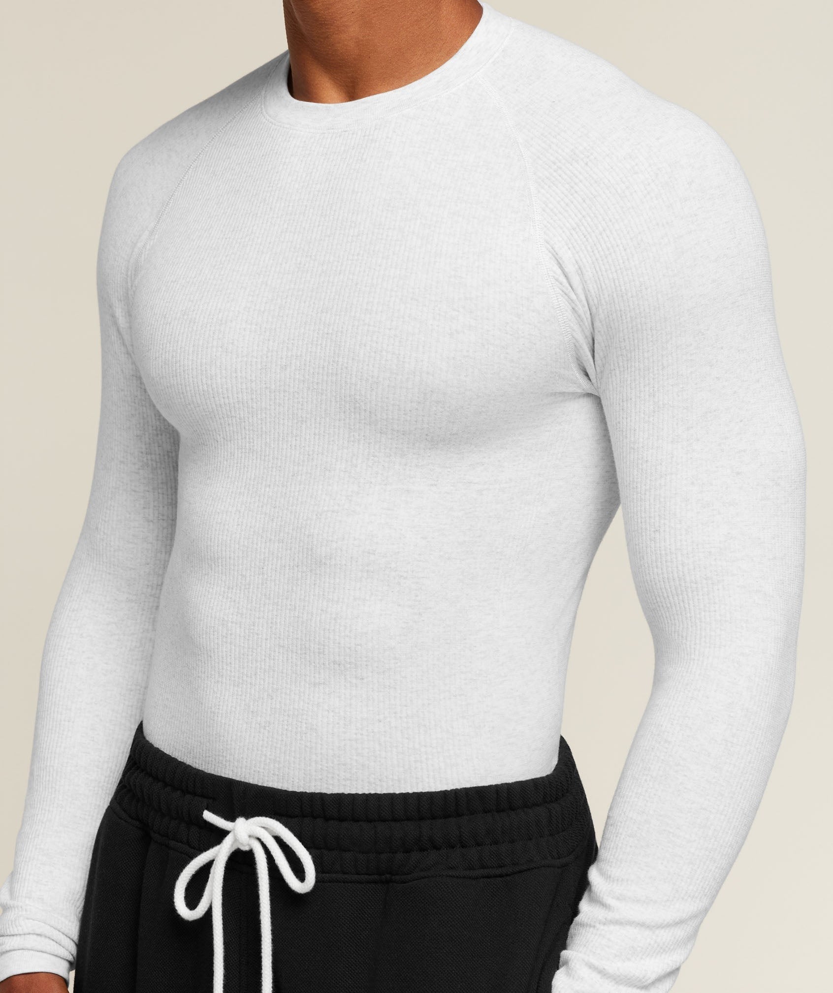Cotton Seamless Long Sleeve T-Shirt