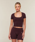 CottonMove™ Midi Short Sleeve Top