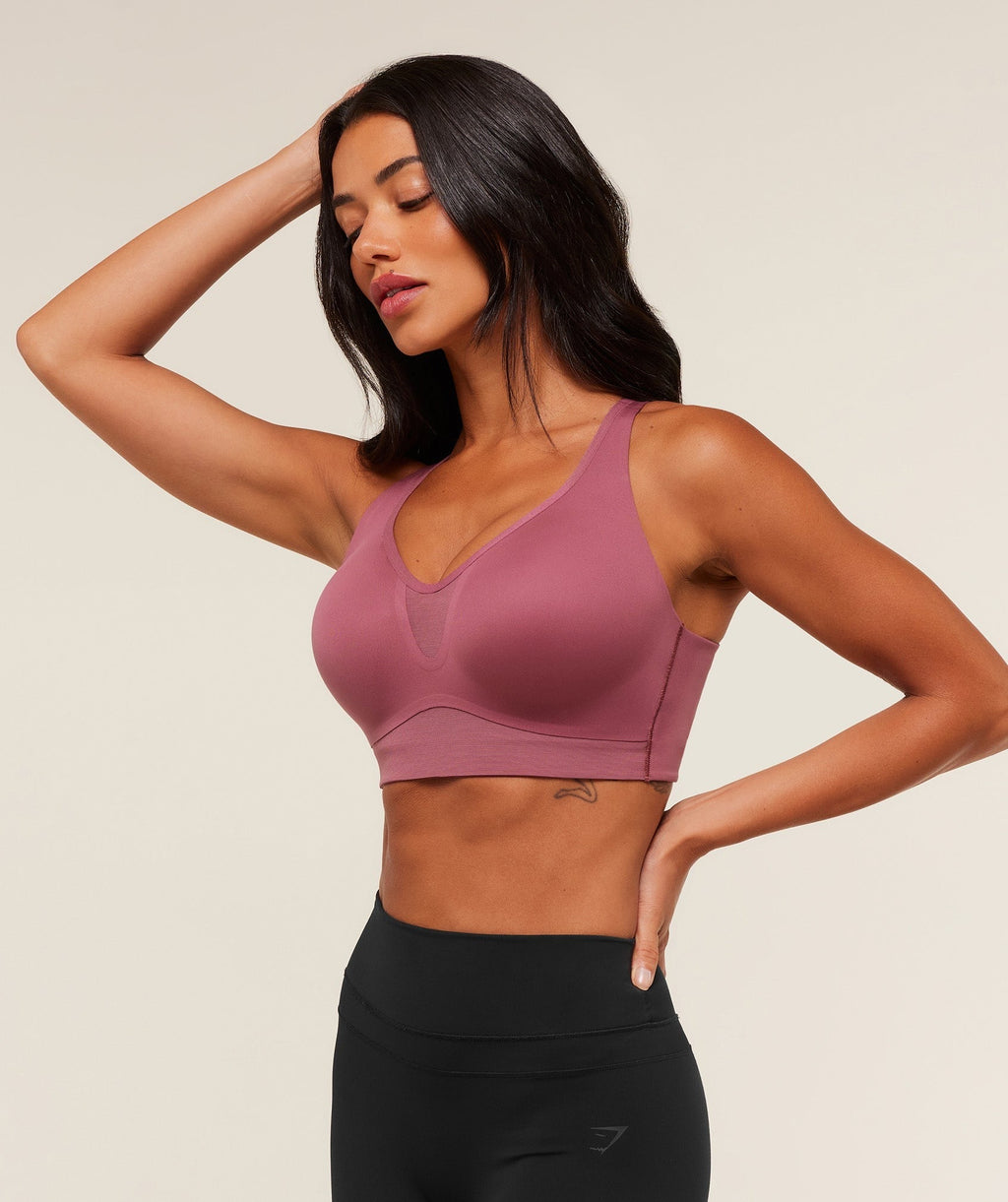 High Support V-Neck Sports Bra