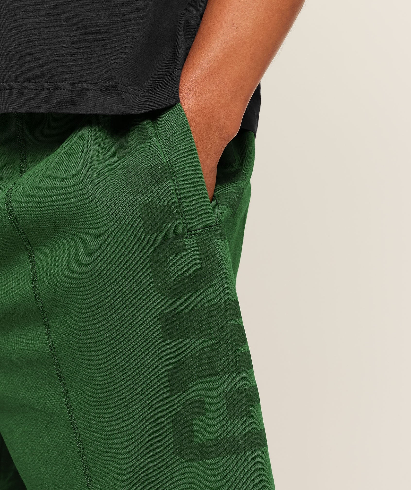 Accent Graphic Sweat Shorts