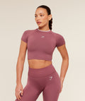 Interval Seamless Short Sleeve Crop Top