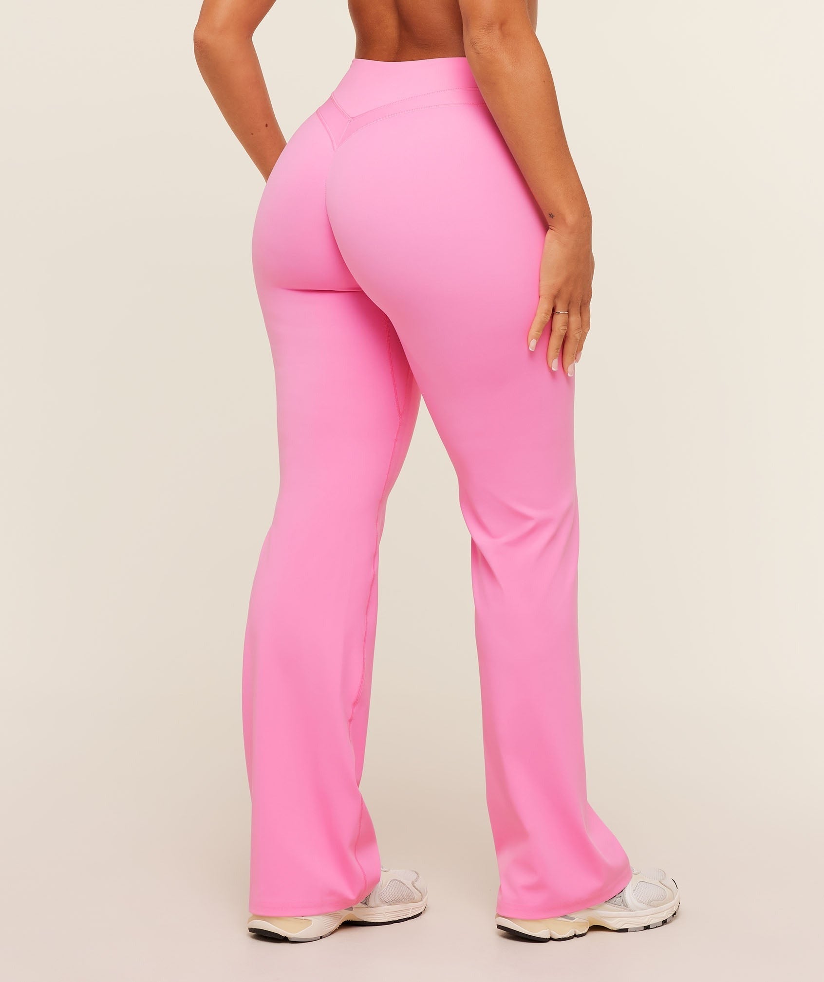 Whitney Mid-High Rise Flared Leggings