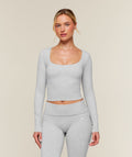 CottonMove™ Midi Long Sleeve Top