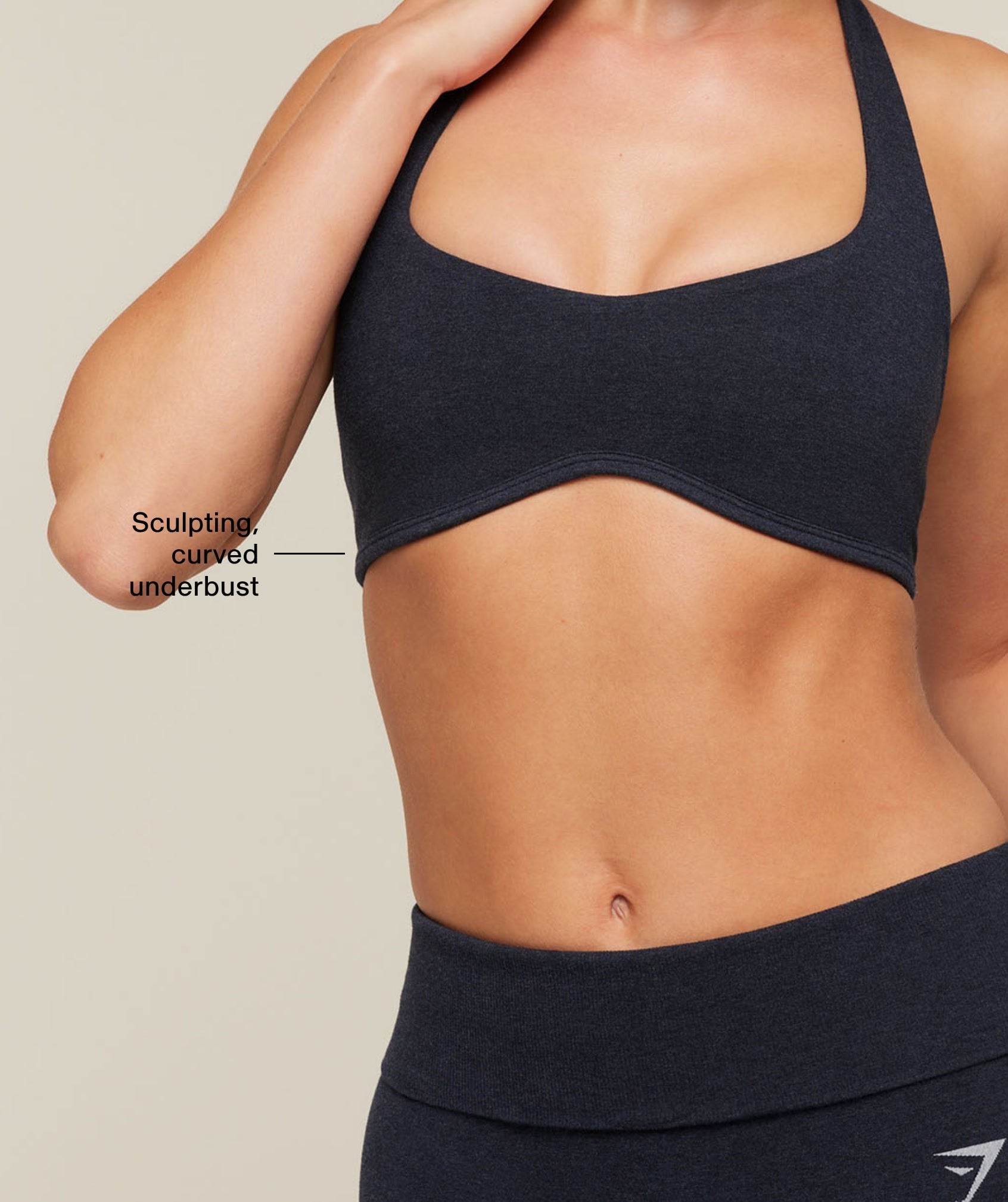 CottonMove™ Halterneck Sports Bra