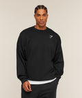 Oversized Crest Crew