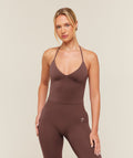 Training Scoop Back Halterneck