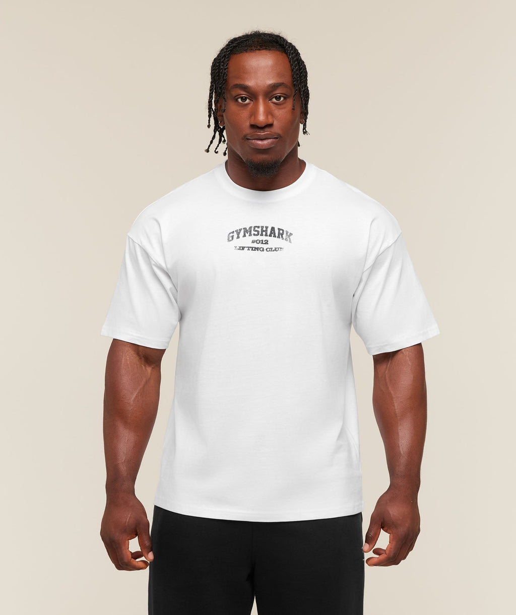 Faded Collegiate Graphic T-Shirt