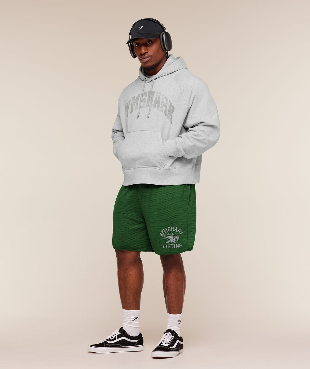 Retro Collegiate Graphic Hoodie