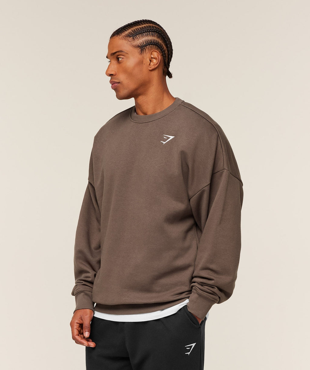 Oversized Crest Crew