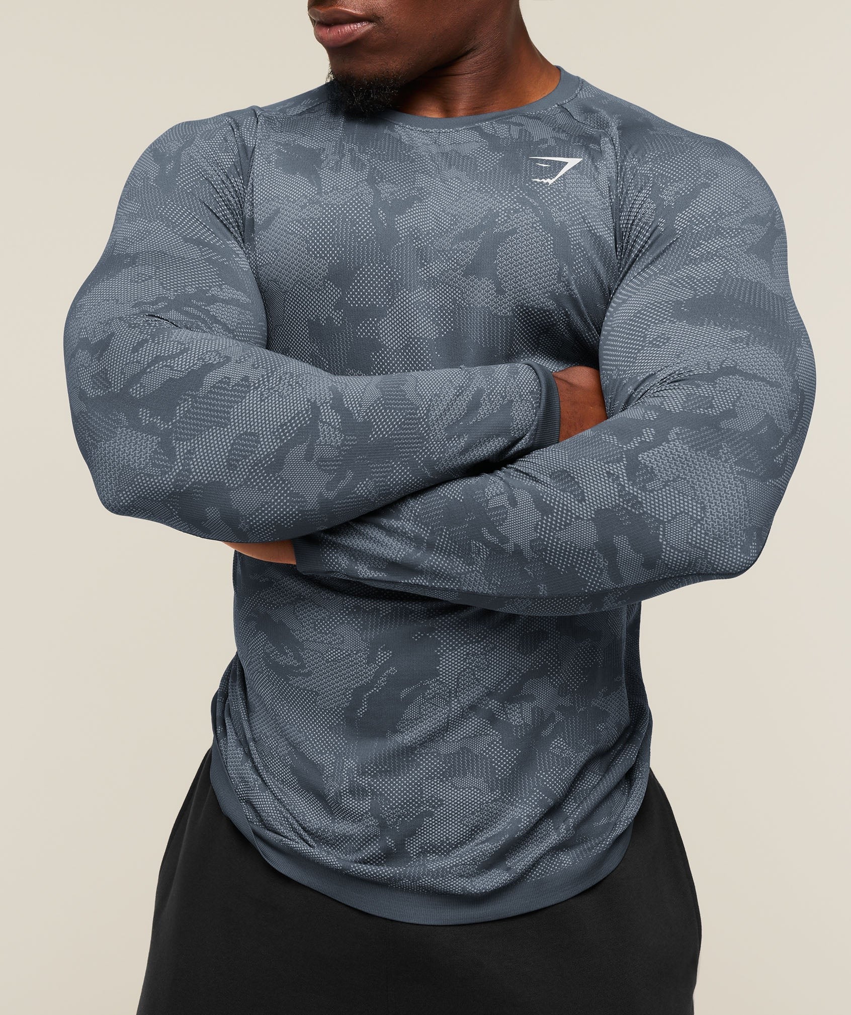 Geo Seamless Long Sleeve T-Shirt