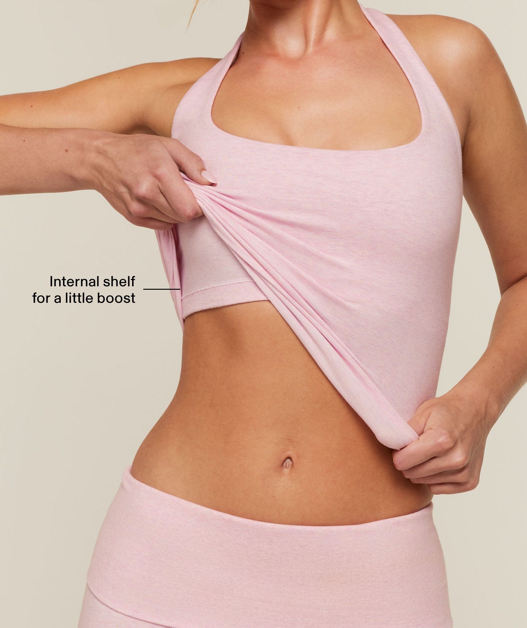 CottonMove™ Halterneck Top