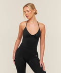 Training Scoop Back Halterneck