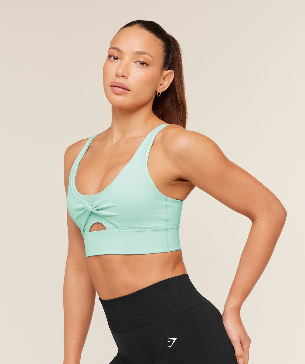 Twist Front Sports Bra