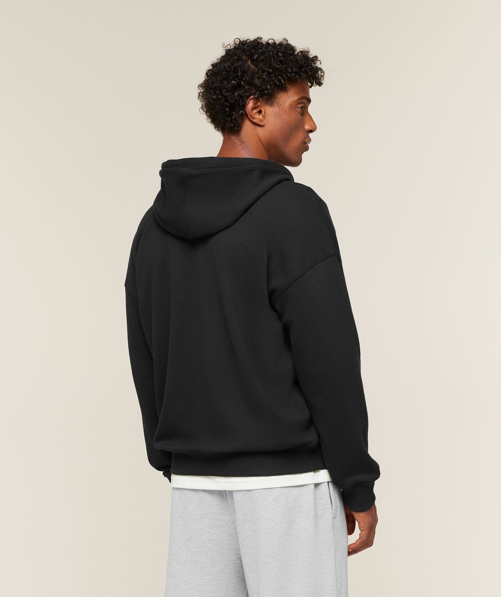 Campus Crest Zip Through Hoodie