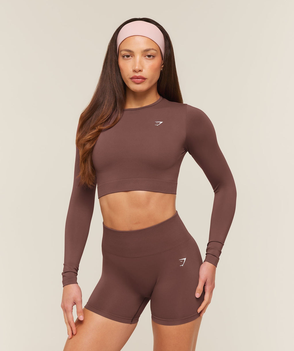 Everyday Seamless Long Sleeve Crop Top