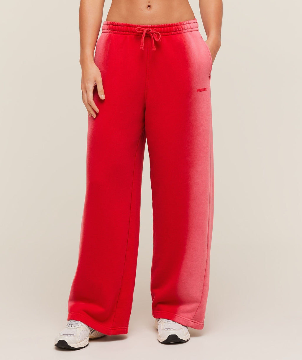 Pump Washed Straight Leg Joggers