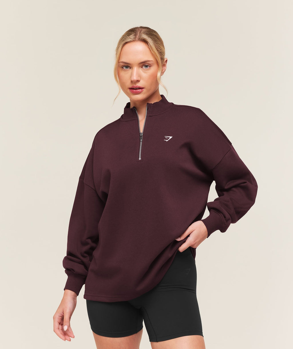 Training Oversized 1/4 Zip