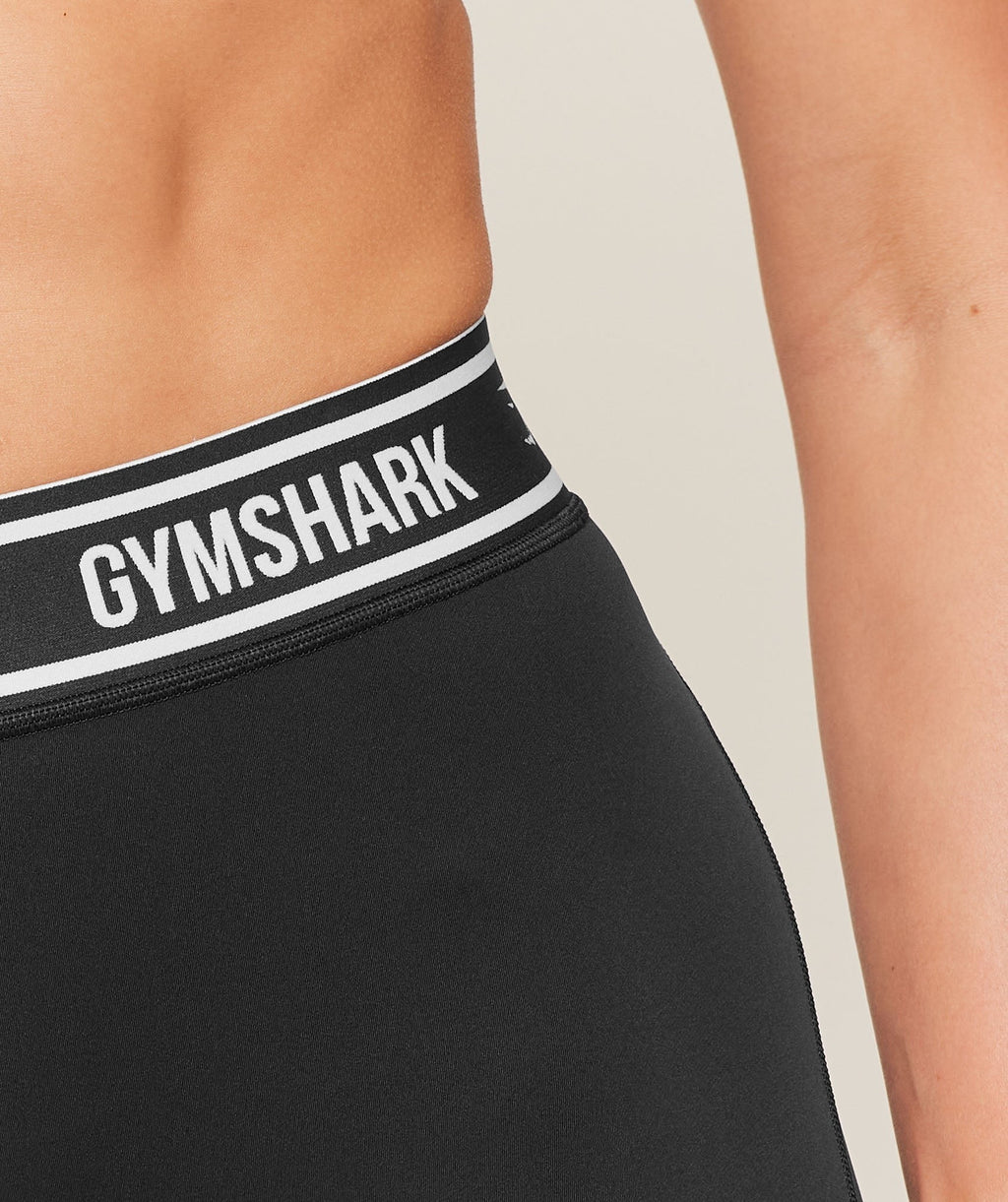 Waistband Logo Shorts