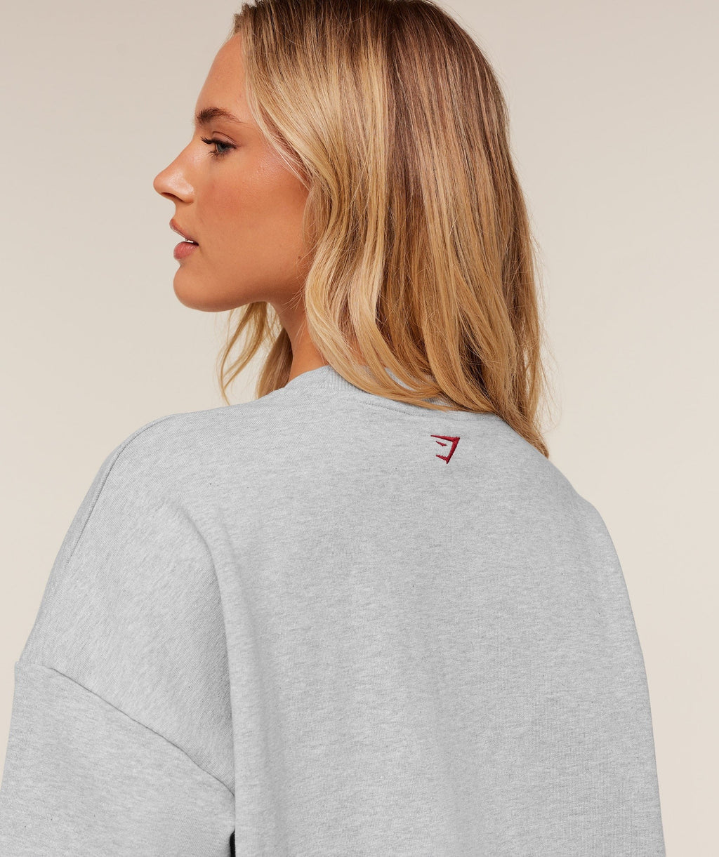 Collegiate Graphic Crew Neck Pullover