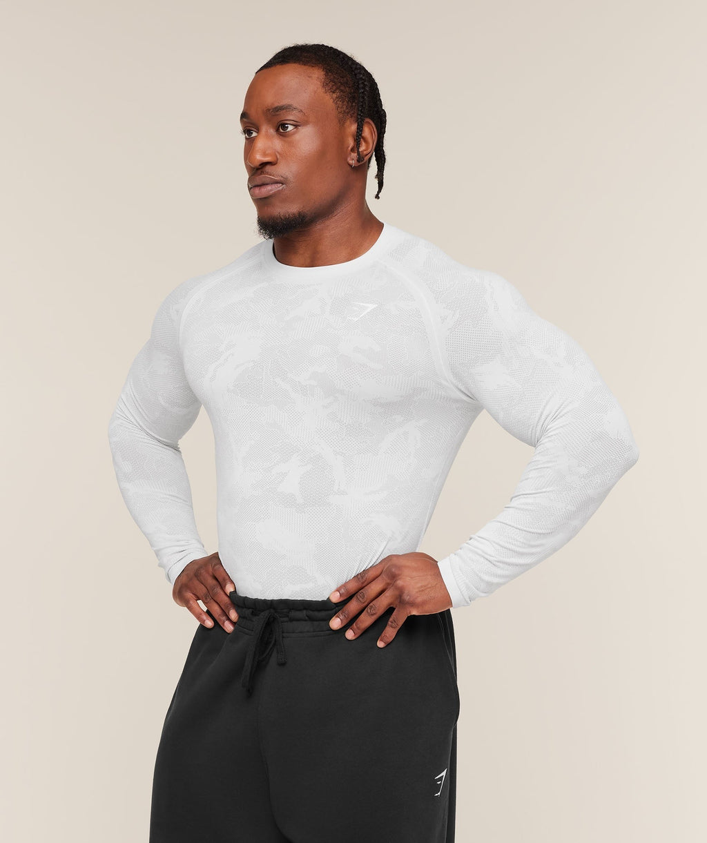 Geo Seamless Long Sleeve T-Shirt