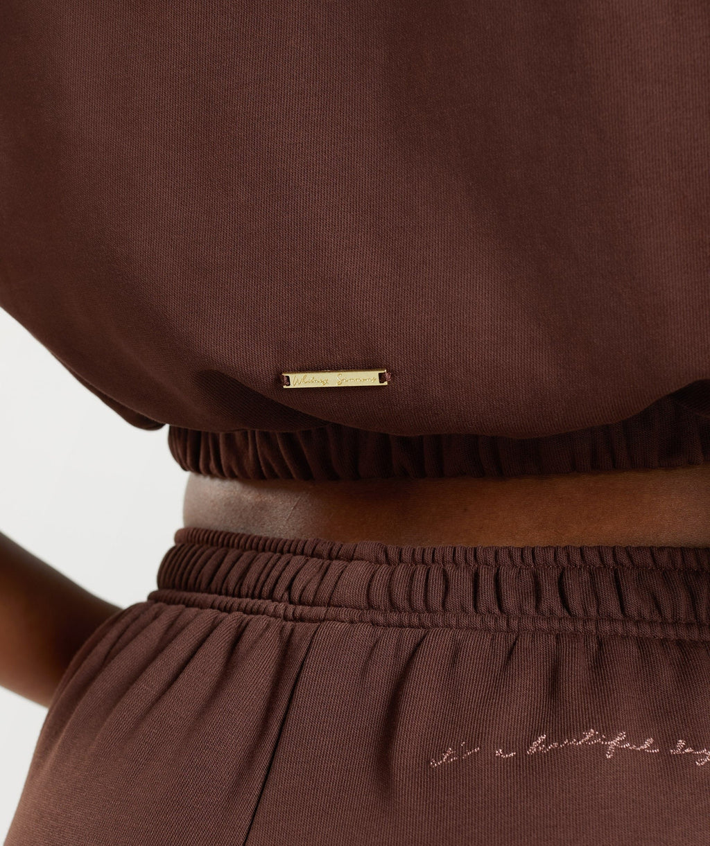 Whitney Cropped Sleeveless Hoodie