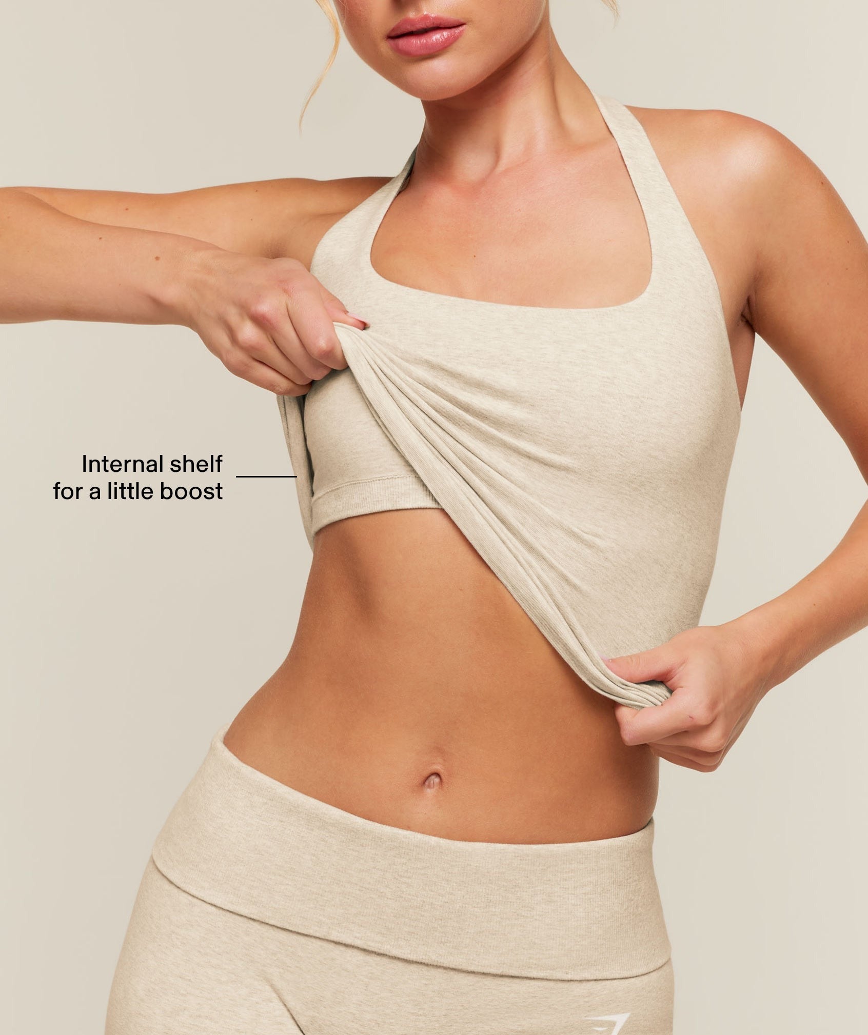 CottonMove™ Halterneck Top