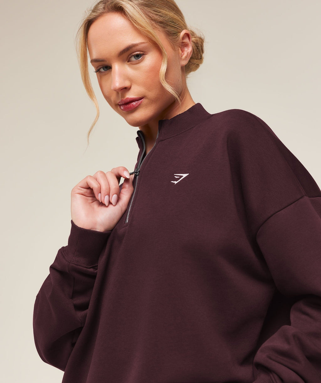 Training Oversized 1/4 Zip