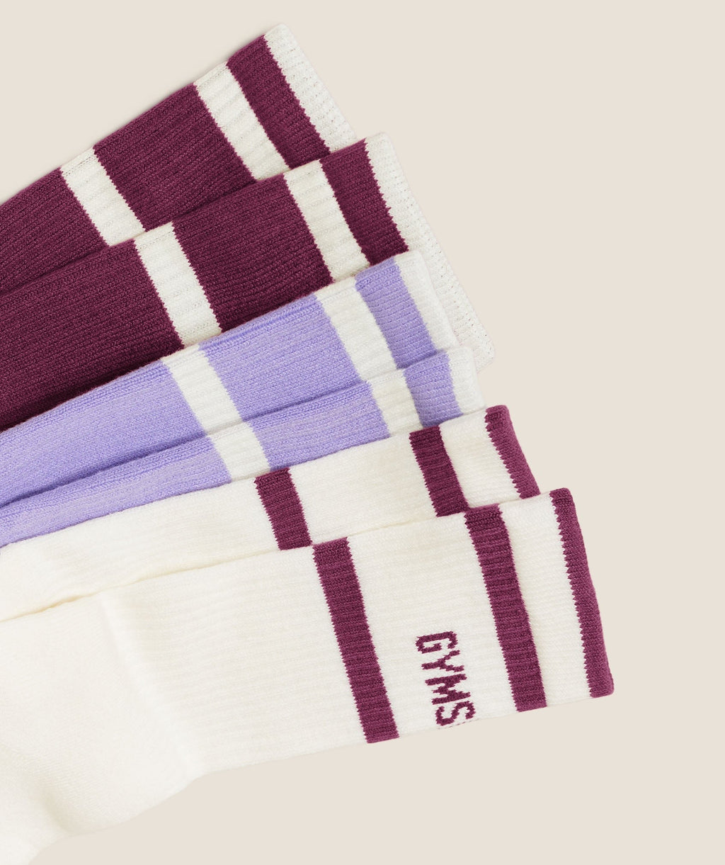 Gymshark Essentials Crew Sock 3pk