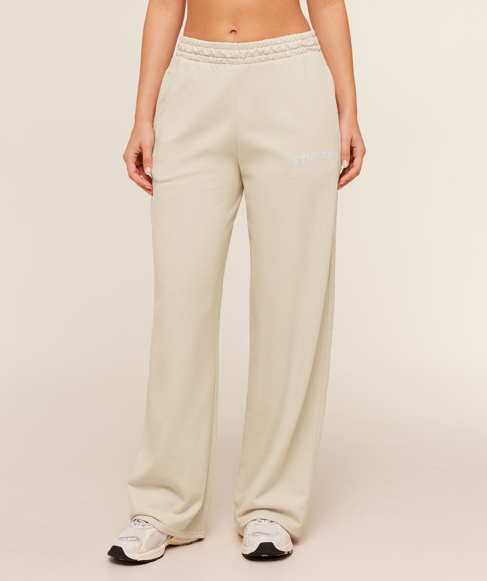 Chainstitch Graphic Wide Leg Joggers