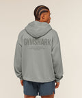 Conditioning Club Washed Zip Through Hoodie