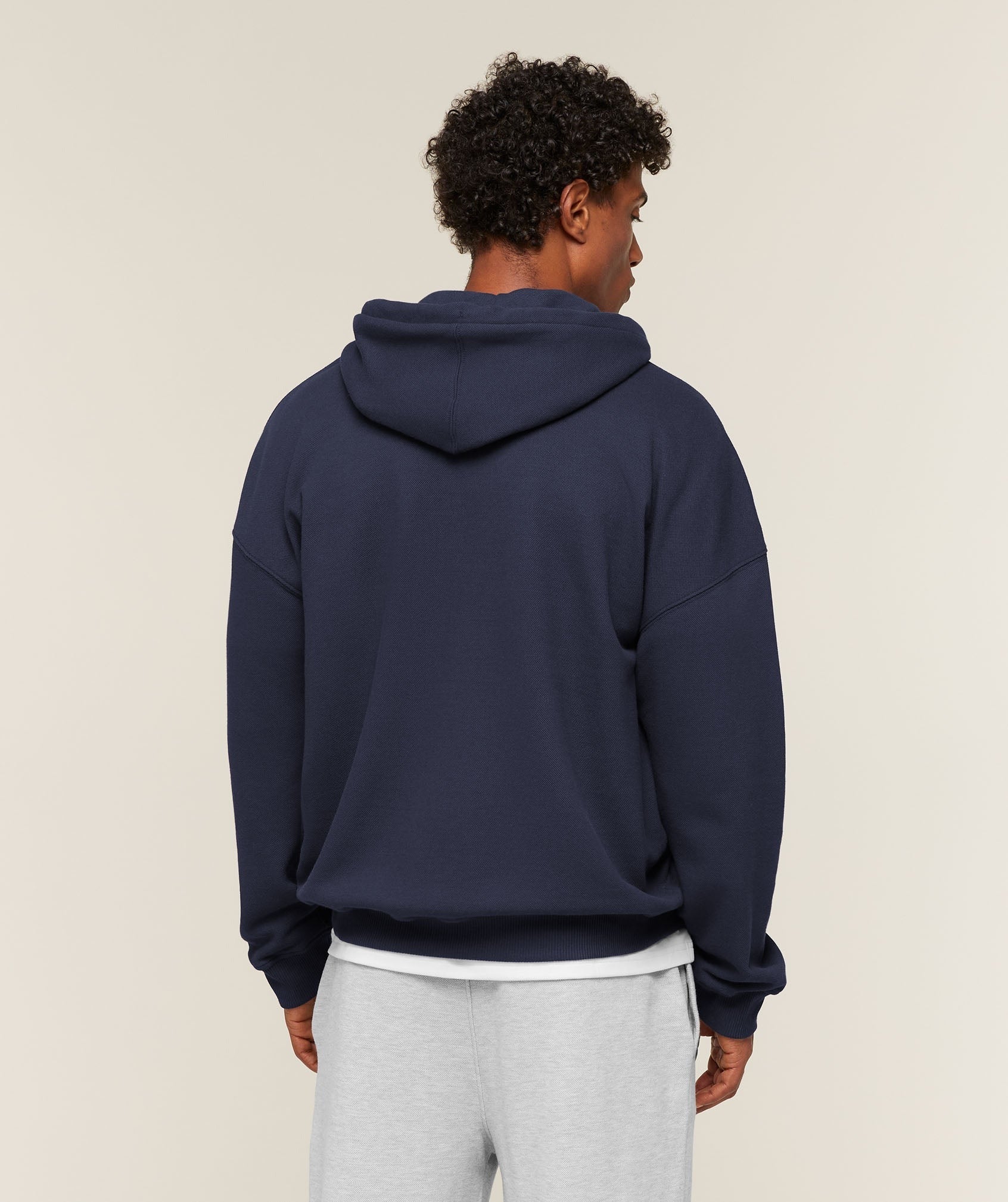 Campus Crest Zip Through Hoodie
