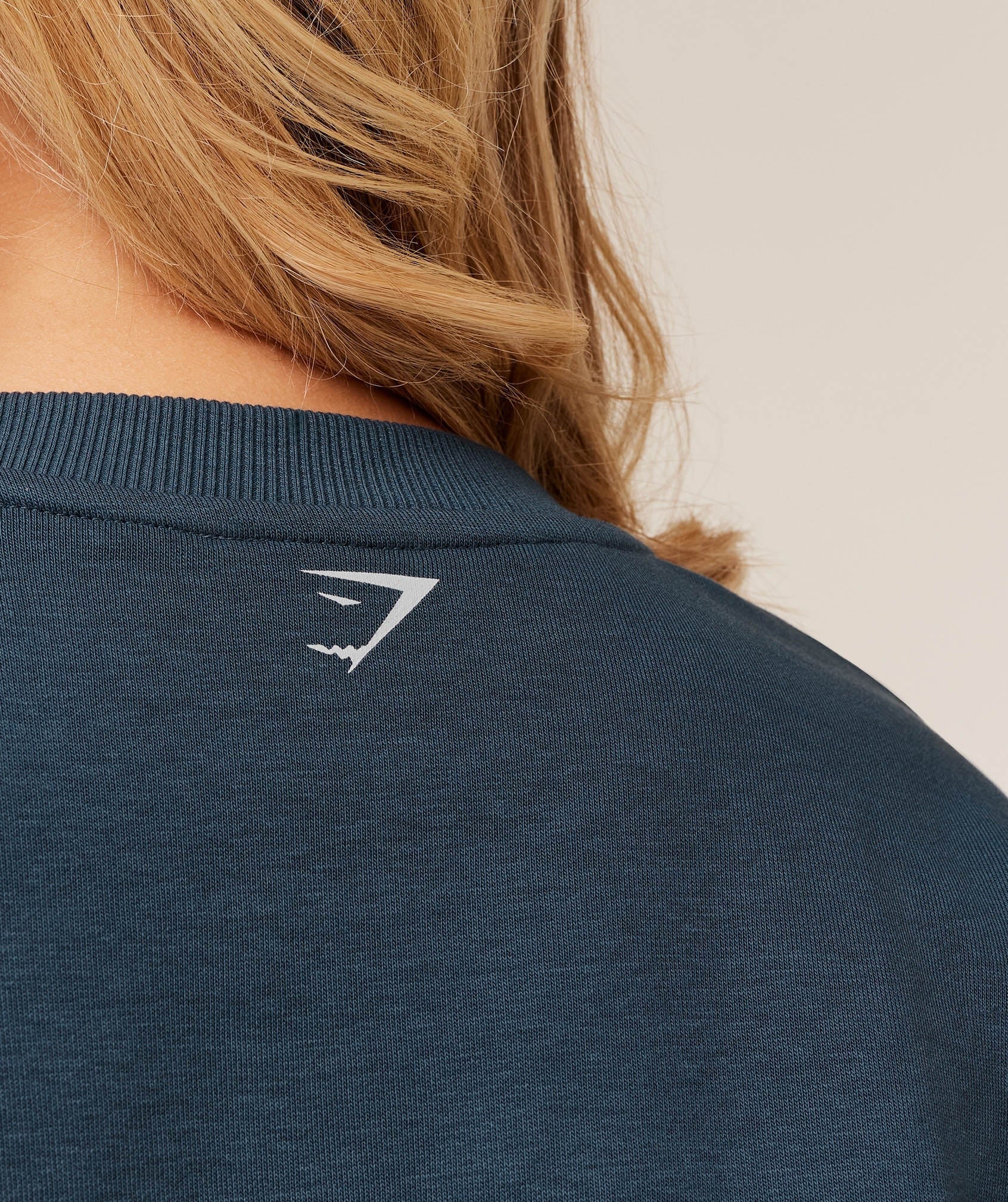 Worn Crest Graphic Sweatshirt