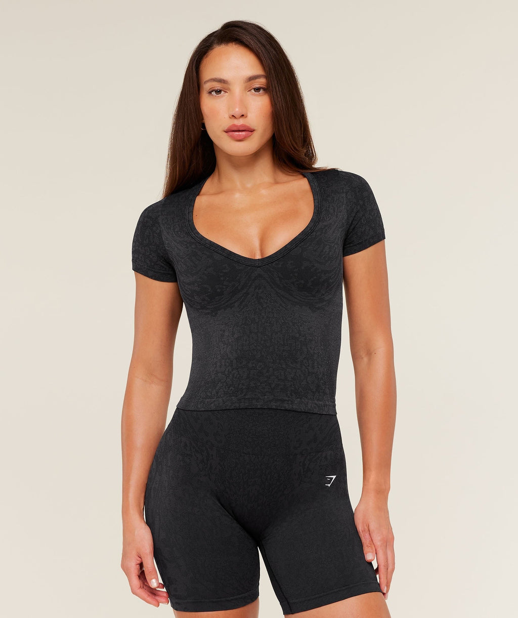 Adapt Animal X Whitney Short Sleeve Top