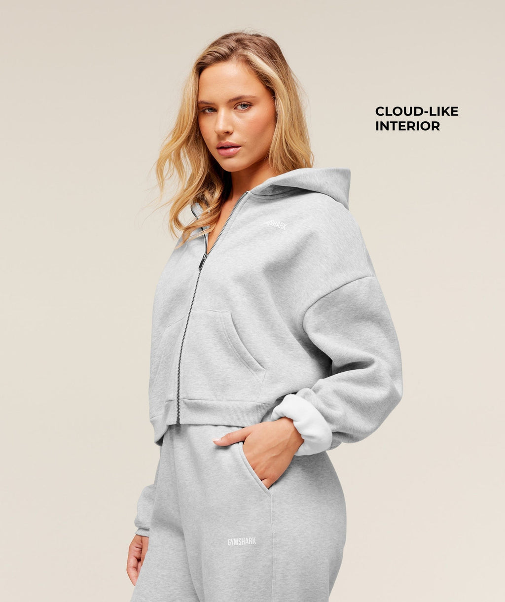 Cosy Luxe Zip Through Hoodie