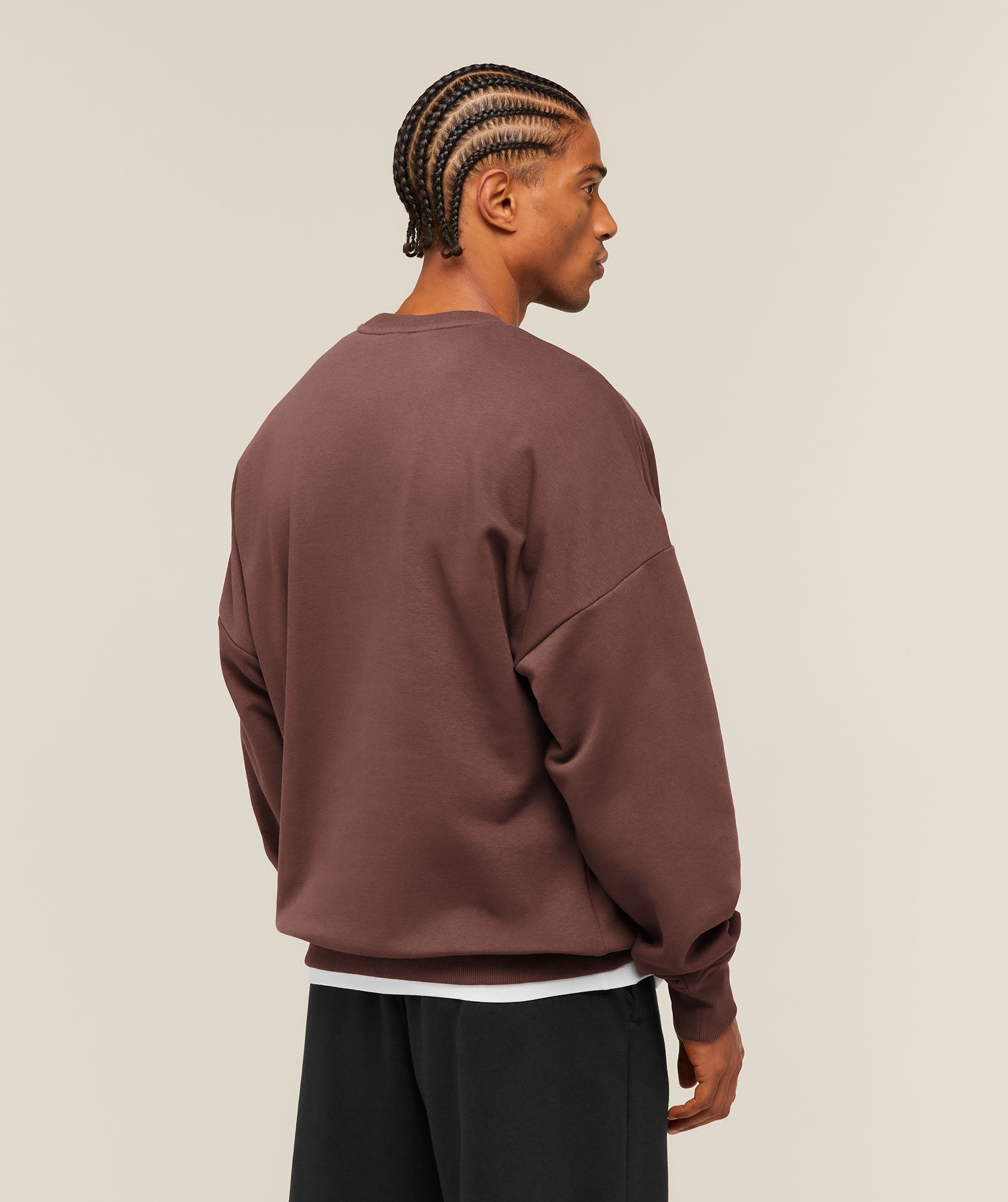 Oversized Crest Crew