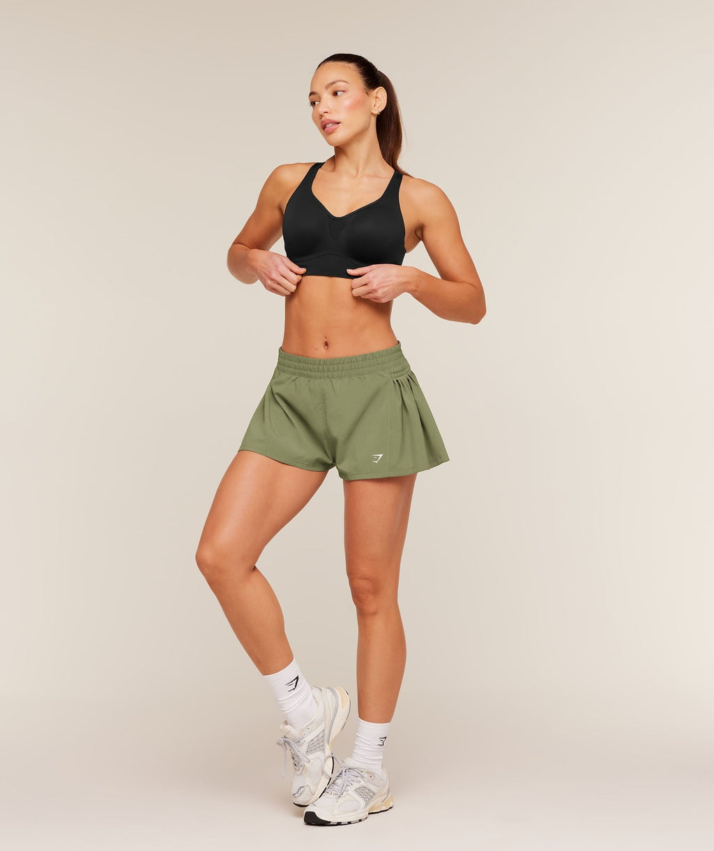 Flutter Woven Shorts