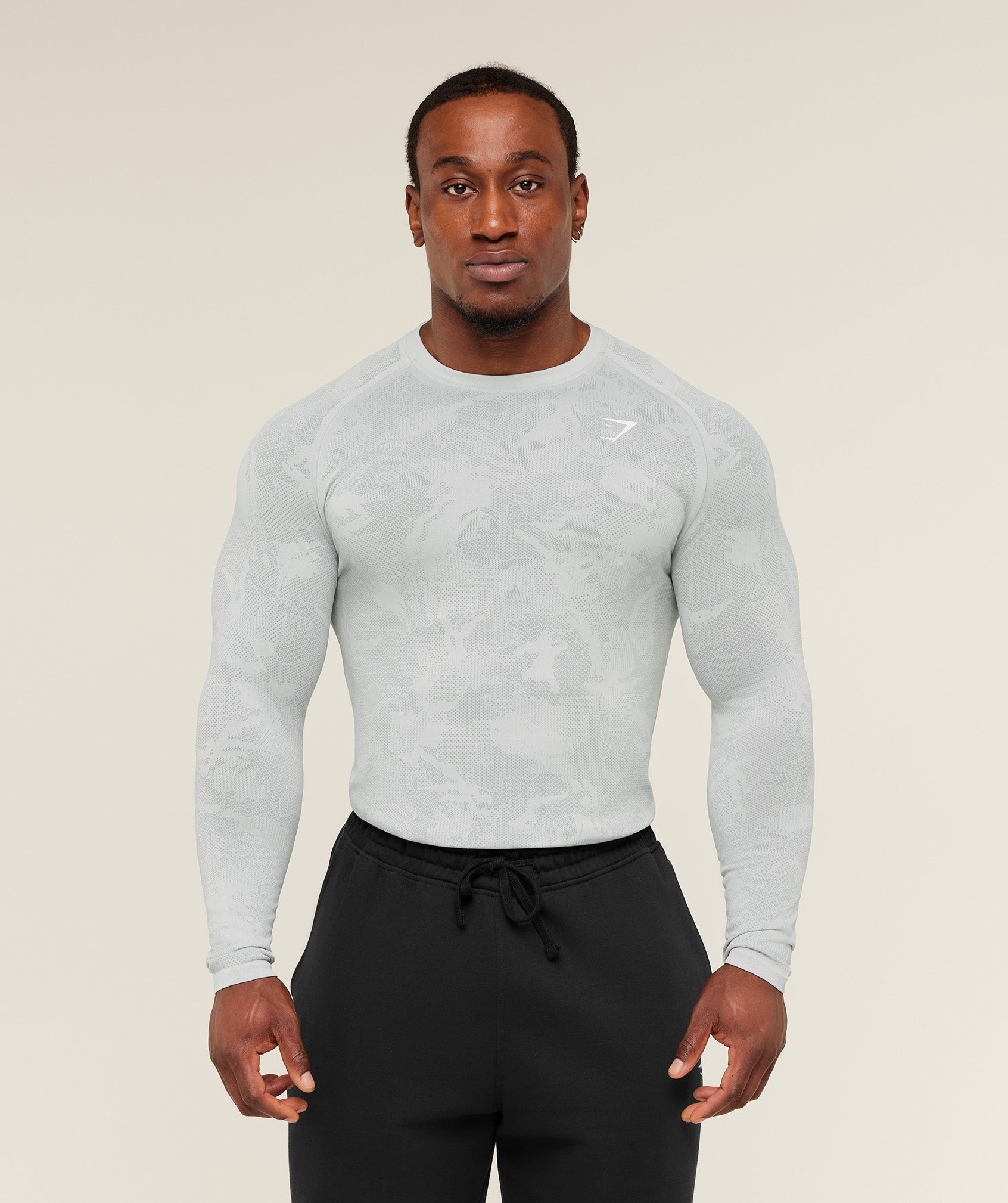 Geo Seamless Long Sleeve T-Shirt