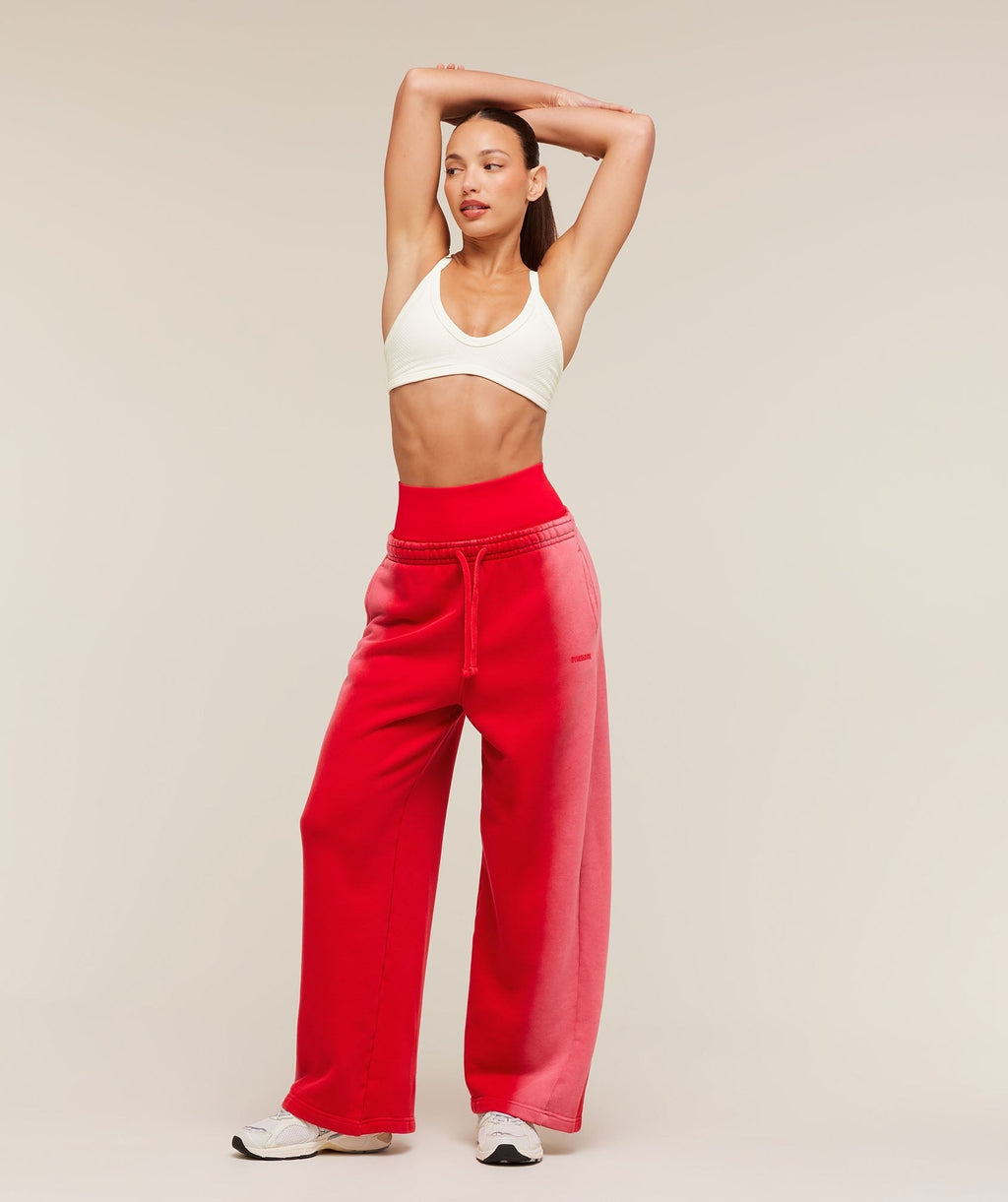 Pump Washed Straight Leg Joggers