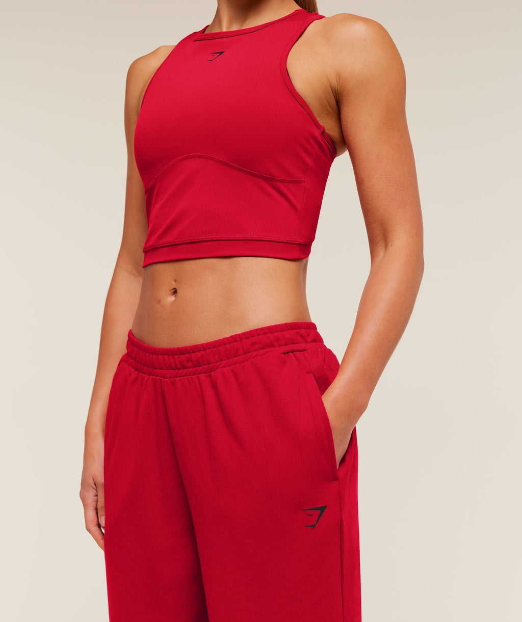 Lifting Dipped Waistband Pants