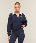 Cosy Campus Polo Sweatshirt