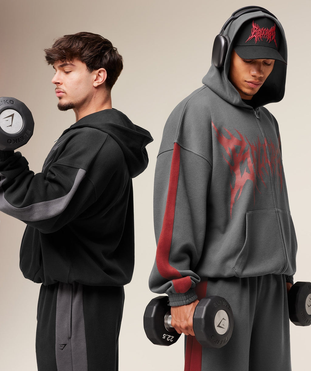 Gymshark x Carlos Belcast Zip Up Hoodie
