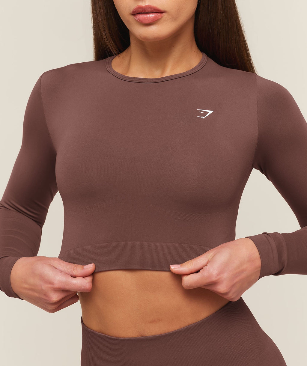 Everyday Seamless Long Sleeve Crop Top