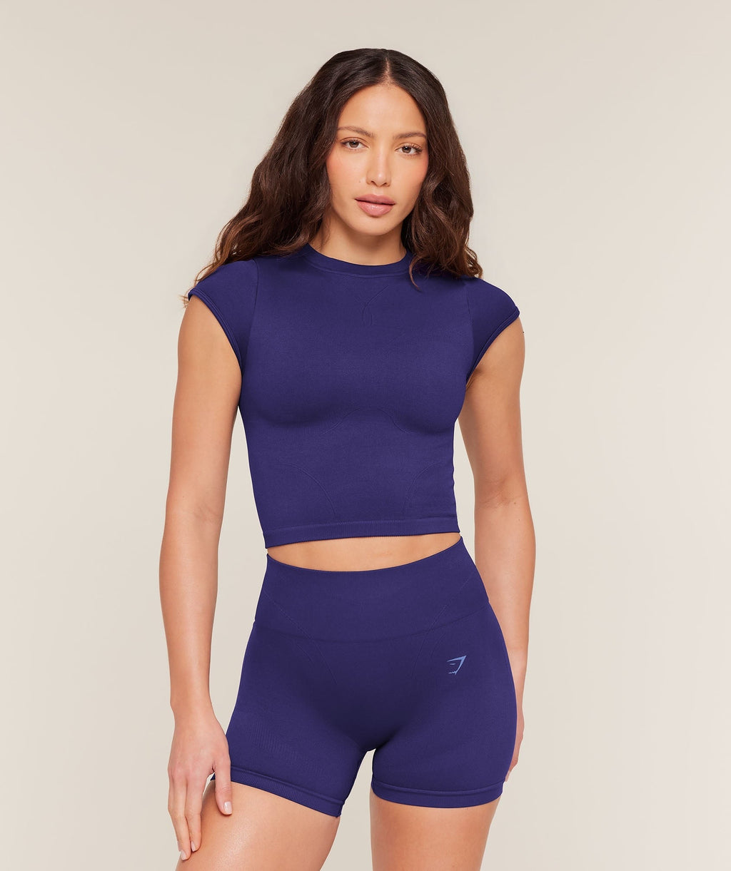 Poise Crew Neck Short Sleeve Top